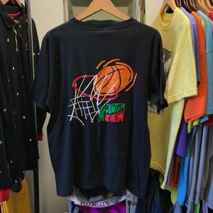 Vintage Mountain Dew Basketball Tee